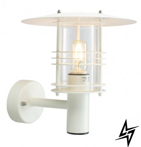 Настенный светильник Norlys Stockholm 286W  фото в живую, фото в дизайне экстерьера