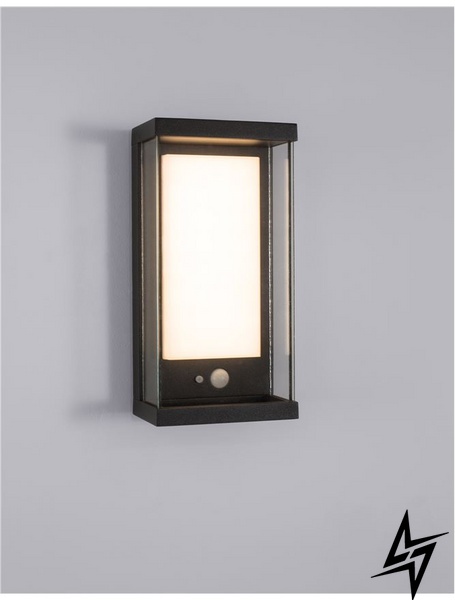 Вуличний настінний світильник Nova luce Bay 9120711 LED  фото наживо, фото в дизайні екстер'єру
