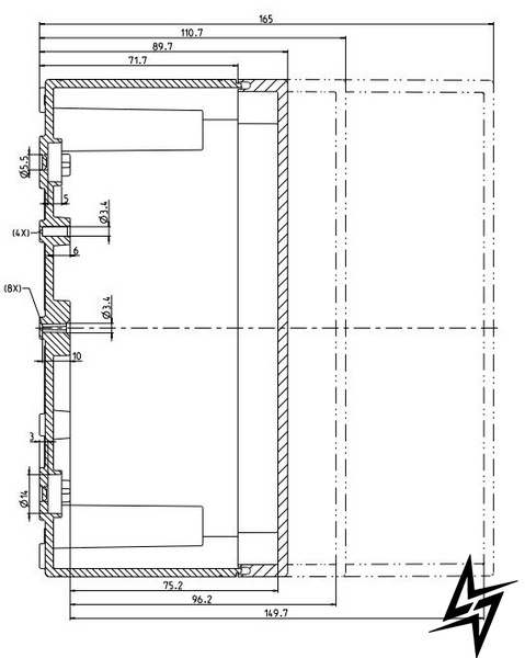 Коробка розподільна Spelsberg PC 2518-11-tm (24хM20 4хM25/32 4хM32/40) sp13750801 фото