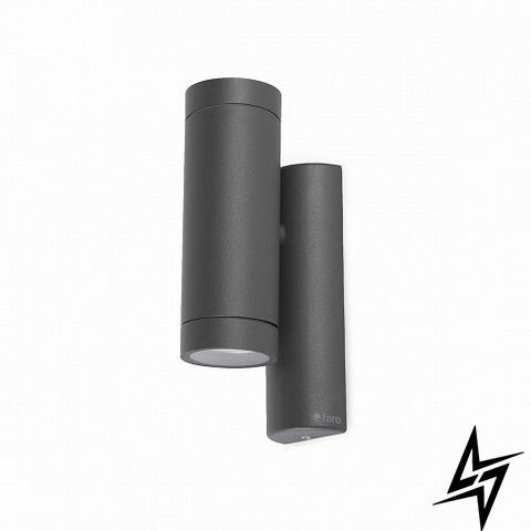 Настенный светильник Faro Steps 75501 антрацит 2&times;GU10 IP44 75501 фото