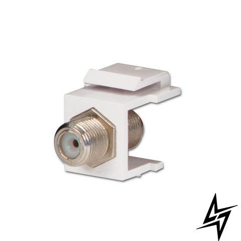 TV-розетка Hager 11017001 Lumina-2 біла, глянцева, IP20 фото
