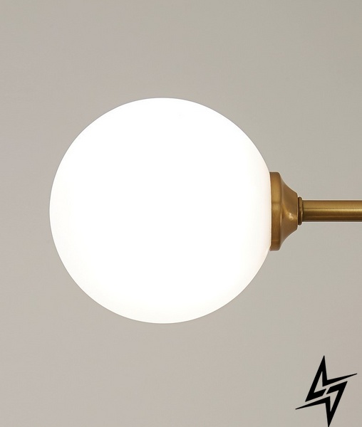 Потолочная люстра на 6 лампочек L23-37208 Бронза AOC16/6 фото в живую, фото в дизайне интерьера