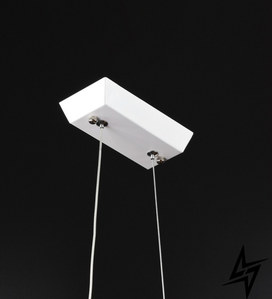 Люстра стельова LED L23-36508 Білий CO7AM фото наживо, фото в дизайні інтер'єру
