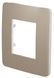 1-постова рамка Schneider Electric NU280226 Unica Studio Color, бежева, матова, пластик NU280226 - зображення 3