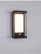 Вуличний настінний світильник Nova luce Bay 9120711 LED  фото в дизайні екстер'єру, фото наживо 4/5