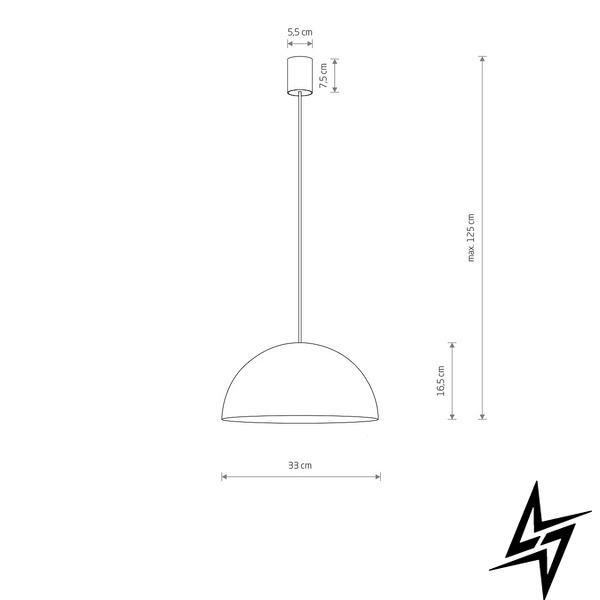 Подвесной светильник Nowodvorski Hemisphere 10616 GX53  фото в живую, фото в дизайне интерьера