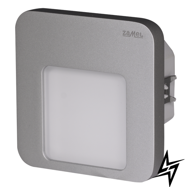 Настенный светильник Ledix Moza 01-215-16 врезной Алюминий RGB 14V с радиоконтроллером RGB ЛЕД LED10121516 фото в живую, фото в дизайне интерьера