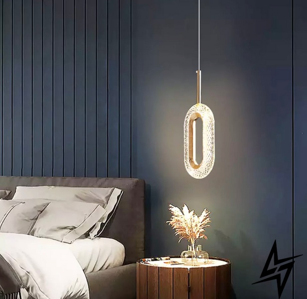 Люстра Ovaling Lamp T23-14658 051461/1gd фото в живую, фото в дизайне интерьера