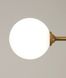 Потолочная люстра на 6 лампочек L23-37208 Бронза AOC16/6 фото в дизайне интерьера, фото в живую 2/2