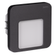 Настінний світильник Ledix Moza 01-224-31 врізний Графіт 5900K з радіоприймачем LED LED10122431 фото в дизайні інтер'єру, фото наживо 3/5
