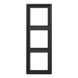 Рамка 3-на дарк LS 990 Jung AL2983D - зображення 1