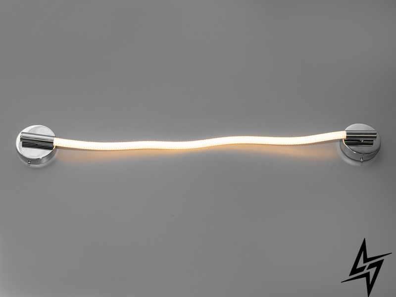 Сучасний світлодіодний світильник шланг 5W Hoselight D23-32045 хром 9600-CH фото наживо, фото в дизайні інтер'єру