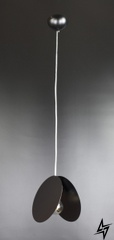 Підвісна стельова люстра в стилі LOFT лофт L23-37409 Чорний D330-bk фото наживо, фото в дизайні інтер'єру