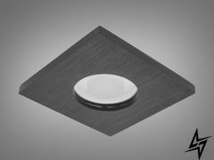 Влагозащищенный точечный светильник Alumo D23-31495 Черный QXL-1772-S-BK фото в живую, фото в дизайне интерьера