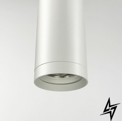 Подвесной светильник в белом корпусе LE25902 LED 10W 4000K 7x34см Белый LP WT фото в живую, фото в дизайне интерьера