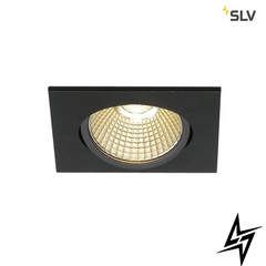 Точечный врезной светильник SLV New Tria 1001991 ЛЕД 24672 фото в живую, фото в дизайне интерьера