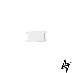 Прямое соединения накладного ультратонкого магнитного трека LUM Slim 92603 48V Белый фото