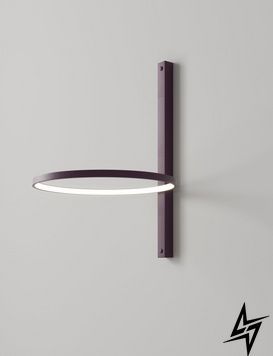 Бра настенное Ring B with cord Purple violet (RAL 4007) Фиолетовый LED 1700Lm 4500K фото