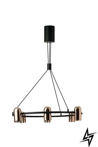 Люстра Azzardo Vivi AZ5731 чорна 8&times;GU10 155&times;80 см AZ5731 фото