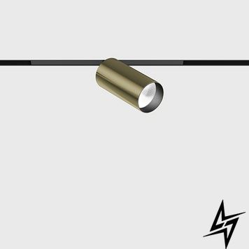 LTX 14.0361.7.930.BR.DALI Прожектор MICRO_LINE TUB S A 60, D31mm, H65mm, LED 6.3W, 3000K, 36&deg;, 649Lm, CRI>90, 48V, DIM DALI, IP20, латунь/чорний фото
