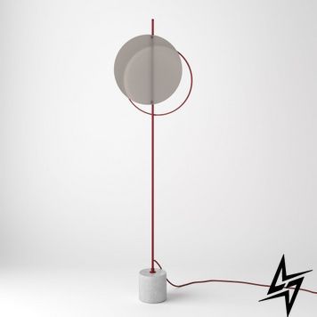 Торшер Mid glass F Cherry (RAL 3005) Червоний LED 2340Lm 4500K фото