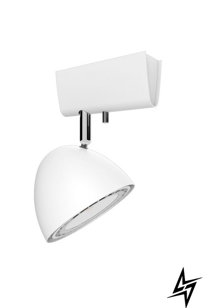 Точечный накладной светильник Nowodvorski Vespa White 9594 93161 фото в живую, фото в дизайне интерьера