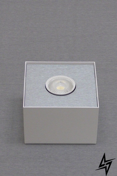 Точечный накладной светильник Nowodvorski Carson White 5573 66775 фото в живую, фото в дизайне интерьера