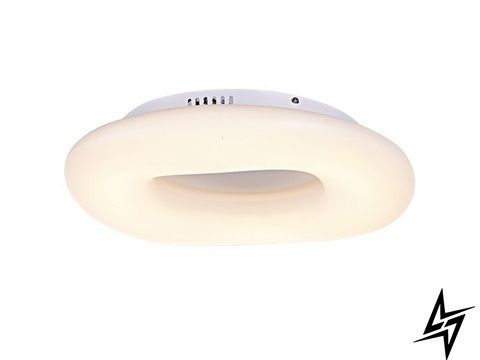 Люстра Azzardo Donut AZ2063 LED 120 Вт, хромированная, &Oslash;75 &times; 15 см фото
