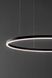 Люстра підвісна Ideal Lux Oracle Slim D70 Round Bk 3000K 229515 LED 43670 фото в дизайні інтер'єру, фото наживо 3/4