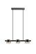 Люстра Goldlux Mirella 328069 чорна 3&times;GX53 328069 - зображення 1