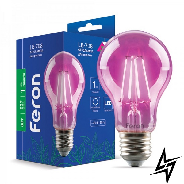 ЛЕД лампа Feron 40139 Hi-Power E27 8W 6x10,7 см фото