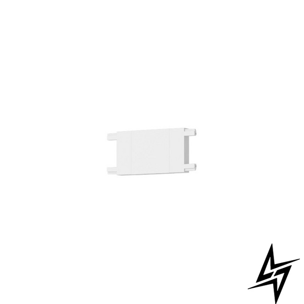 Прямое соединения накладного ультратонкого магнитного трека LUM Slim 92603 48V Белый фото