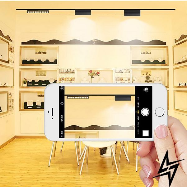 Магнитный трековый светильник Kloodi KDMG-BOOK220 DL 12W 4K BK черный KDMG-BOOK220 DL 12W 4K BK фото