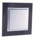 1-местная рамка Efapel 90910 TGA Logus 90 Granite, черный глянец, натуральный камень - изображение 2