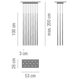 Люстра 0937 03/1A Vibia Slim  фото в дизайне интерьера, фото в живую 3/3