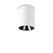 Точечный накладной светильник Ideal Lux Nitro 10W Round Bianco 205991 ЛЕД 25900 фото в дизайне интерьера, фото в живую 1/4