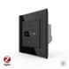 Умный сенсорный диммер слайдер ZigBee Livolo черный (VL-C7FC1DZ-2BP) VL-C7FC1DZ-2BP фото
