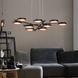 Люстра 041045 LED Orage L106 9P 116 см Черный/Оранжевый 041045 - изображение 5