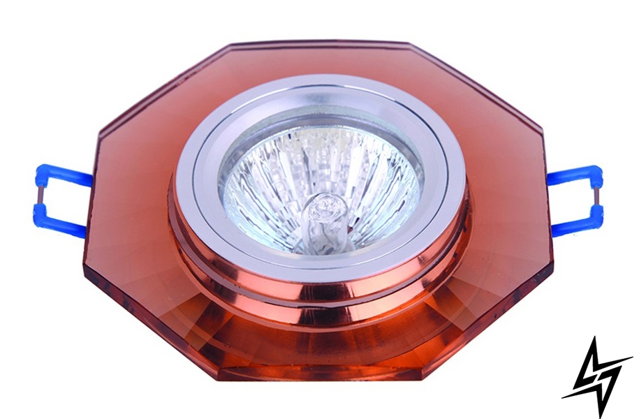 Врізний точковий світильник M23-23006 коричневий LVS0220 фото наживо, фото в дизайні інтер'єру