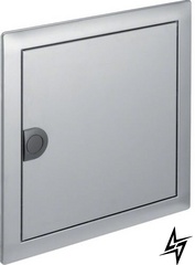 Двери с рамкой VZ261N для 1-рядного щита Volta (нержавеющая сталь) Hager фото