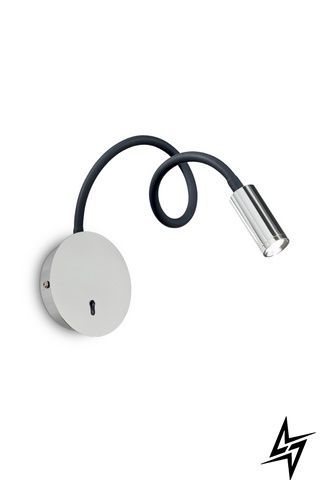 Настенное бра Ideal Lux Focus 2 203188 хром 3 Вт 3000 K фото
