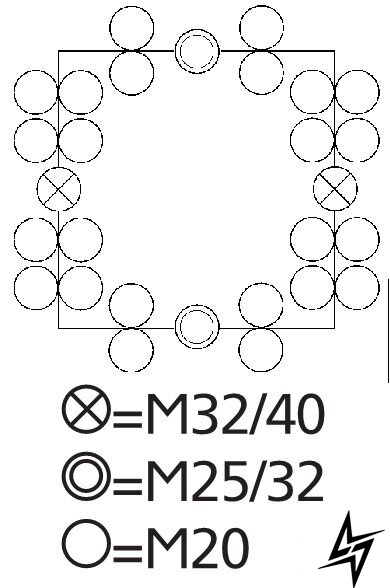 Коробка розподільна Spelsberg PS 1818-11-tm IP66 sp10650701 фото