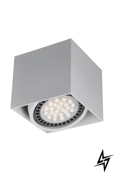 Точечный накладной светильник Zumaline Box 1 ACGU10-114 34181 фото в живую, фото в дизайне интерьера