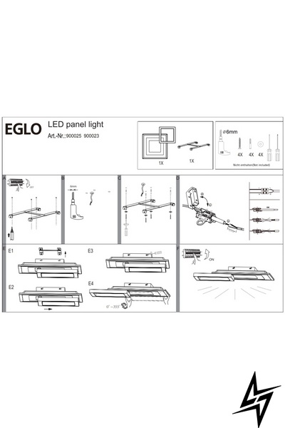 Потолочный светильник Eglo Savatarila-Z 900023 ЛЕД 53133 фото в живую, фото в дизайне интерьера