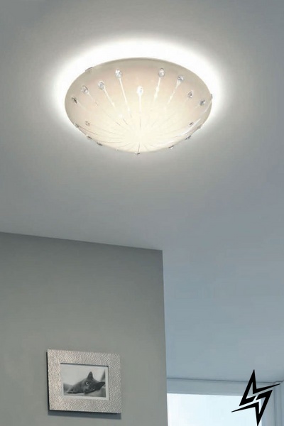 Потолочный светильник Eglo Margitta 1 96113 ЛЕД 89482 фото в живую, фото в дизайне интерьера