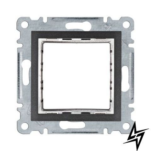 Монтажний адаптер Hager WL2513 Lumina-2 IP20, чорна, матова WL2513 фото
