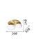 Потолочный светильник Ideal Lux Ninfea 293653 латунь 2&times;GX53 293653 - изображение 2