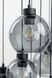 Люстра TK Lighting Cubus 10208 на 9 ламп E27 чорний і сірий 140 &times; 58 см - зображення 5