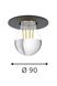 Точковий світильник для ванної Eglo Saluzzo 99061 31446 фото в дизайні інтер'єру, фото наживо 2/2
