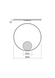 Настенный светильник бра Redo Orbit 01-1709-TRIAC ЛЕД  фото в дизайне интерьера, фото в живую 2/3